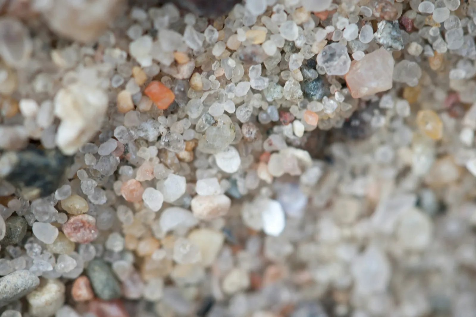 White quartz filter sand